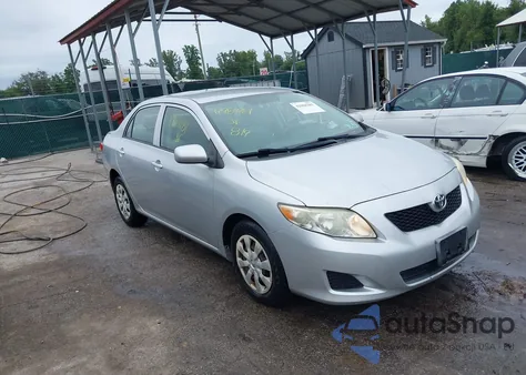 2009 Toyota Corolla Le из США, поврежденный, VIN JTDBL40E59J011277